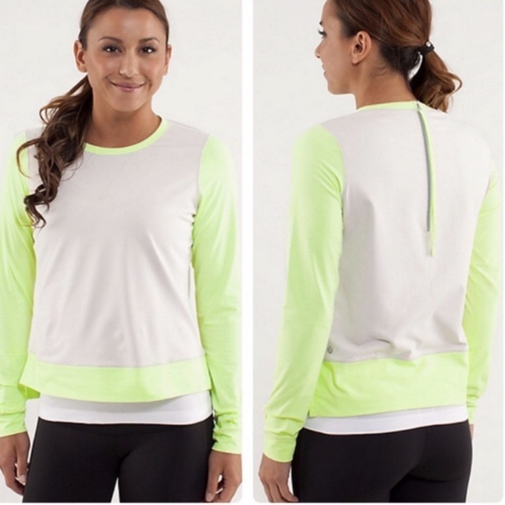 Lululemon long sleeve top size 10